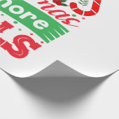 Vrolijk kerstfeest. cadeaupapier (Hoek)