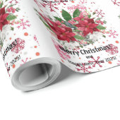 Vrolijk kerstfeest! cadeaupapier (Rol Hoek)