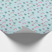 Vrolijk kerstfeest cadeaupapier (Hoek)