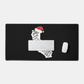 Vrolijk kerstfeest Californië Bureaumat (Keyboard & Muis)