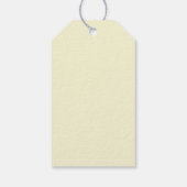 Vrolijk Kerstfeest Californië Retro Vakantie Cadeaulabel (Achterkant)