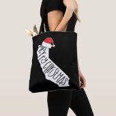 Vrolijk kerstfeest Californië Tote Bag (Dichtbij)