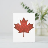 Vrolijk kerstfeest, Canada Feestdagenkaart (Staand voorkant)