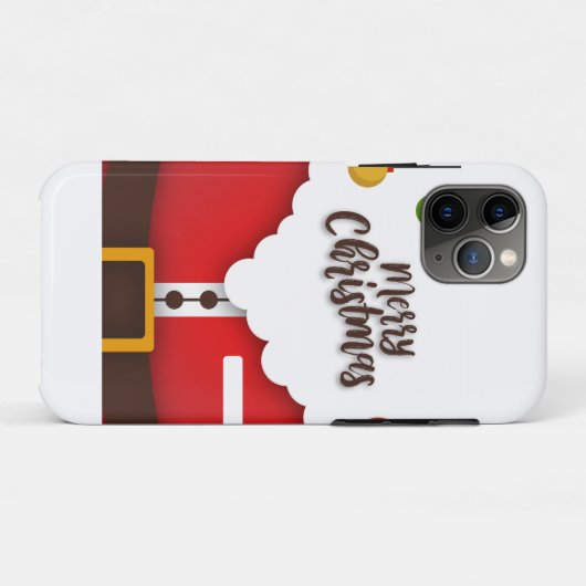 Vrolijk kerstfeest Case-Mate iPhone case (Achterkant (horizontaal))