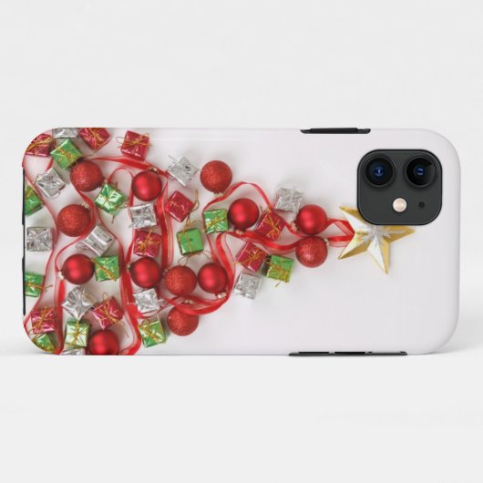 Vrolijk kerstfeest Case-Mate iPhone case (Achterkant (horizontaal))