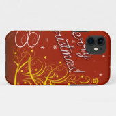 Vrolijk kerstfeest Case-Mate iPhone case (Achterkant (horizontaal))