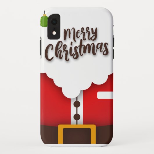 Vrolijk kerstfeest Case-Mate iPhone case (Achterkant)