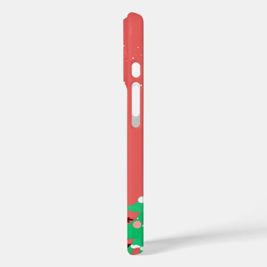 Vrolijk kerstfeest Case-Mate iPhone case (Achterkant / Links)