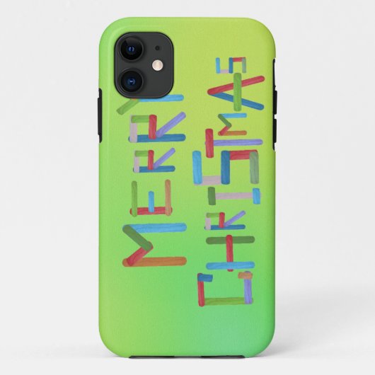 Vrolijk kerstfeest Case-Mate iPhone case (Achterkant)