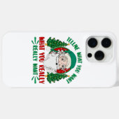 Vrolijk kerstfeest Case-Mate iPhone case (Achterkant (horizontaal))