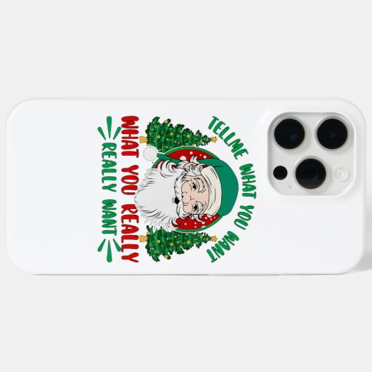 Vrolijk kerstfeest Case-Mate iPhone case (Achterkant (horizontaal))