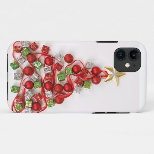 Vrolijk kerstfeest Case-Mate iPhone case (Achterkant (horizontaal))