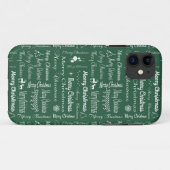 Vrolijk kerstfeest Case-Mate iPhone case (Achterkant (horizontaal))