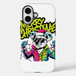 Vrolijk kerstfeest iPhone 16 hoesje