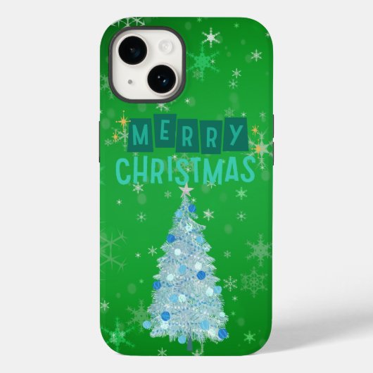 Vrolijk kerstfeest Case-Mate iPhone case (Achterkant)