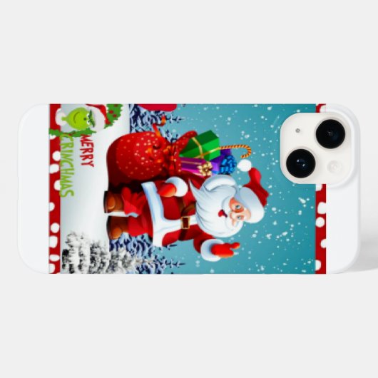 Vrolijk kerstfeest Case-Mate iPhone case (Achterkant (horizontaal))