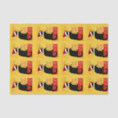 Vrolijk kerstfeest - Chat Noir Tissuepapier (Voorkant)