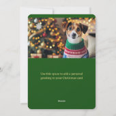 Vrolijk kerstfeest Chicago Flat Holiday Photo Card Feestdagenkaart (Achterkant)