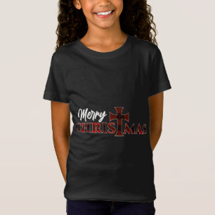 Vrolijk kerstfeest - Christelijke Religieuze Kerst T-shirt