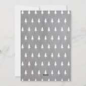 Vrolijk Kerstfeest Classic Rustieke Fotovakantie Feestdagenkaart (Achterkant)