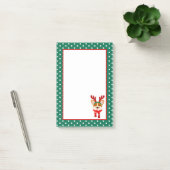 Vrolijk kerstfeest Corgi Dog Post-It Notes (Kantoor)