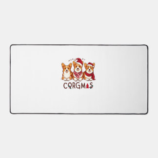 Vrolijk Kerstfeest Corgi Dog Santa Love Corgis Fam Bureaumat