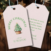 vrolijk kerstfeest! Cupcake-Christmas-Tree Cadeaulabel