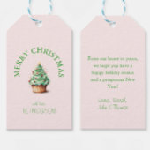 vrolijk kerstfeest! Cupcake-Christmas-Tree Cadeaulabel