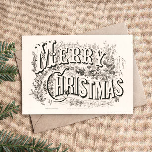 vrolijk kerstfeest Currier & Ives