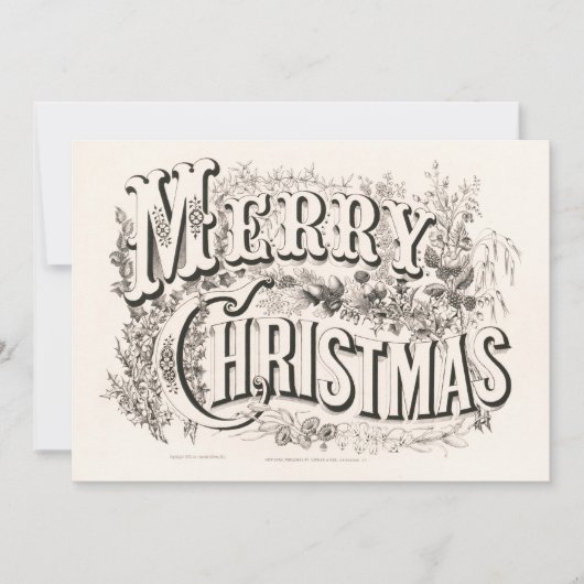 vrolijk kerstfeest | Currier & Ives (Voorkant)