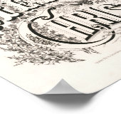 vrolijk kerstfeest | Currier & Ives Poster (Hoek)