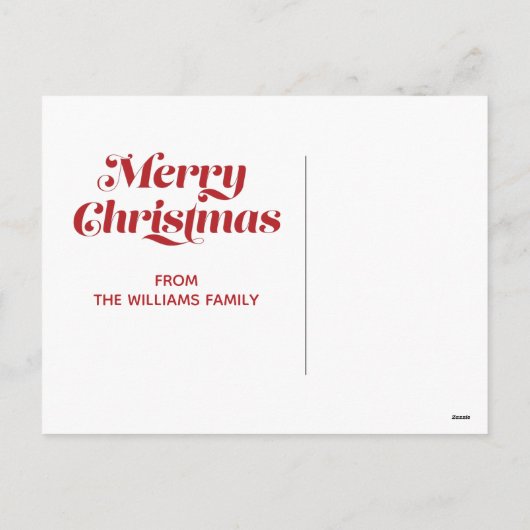 Vrolijk kerstfeest, Cute Gingerbrood Men - Faux Go Feestdagenkaart (Achterkant)