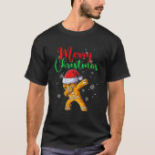 Vrolijk kerstfeest Dagen Gingerbrood Kerstmis T-shirt (Voorkant)
