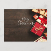 Vrolijk kerstfeest Dank u voor zakelijke kaarten (Voorkant)