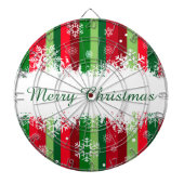 Vrolijk kerstfeest dartbord (Voorkant)