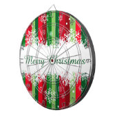 Vrolijk kerstfeest dartbord (Voorkant Rechts)