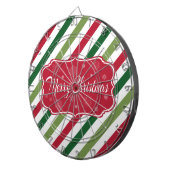 Vrolijk kerstfeest dartbord (Voorkant Rechts)