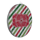 Vrolijk kerstfeest dartbord (Voorkant Links)