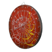 Vrolijk kerstfeest dartbord (Voorkant Rechts)