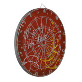 Vrolijk kerstfeest dartbord (Voorkant Links)