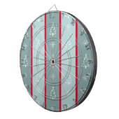 Vrolijk kerstfeest dartbord (Voorkant Rechts)