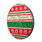 Vrolijk kerstfeest dartbord (Voorkant Rechts)