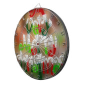 vrolijk kerstfeest dartbord (Voorkant Rechts)