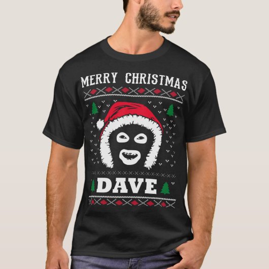 Vrolijk kerstfeest Dave League League of Gentlemen T-shirt (Voorkant)