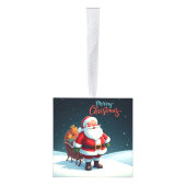 Vrolijk kerstfeest decoratie (Rechts)