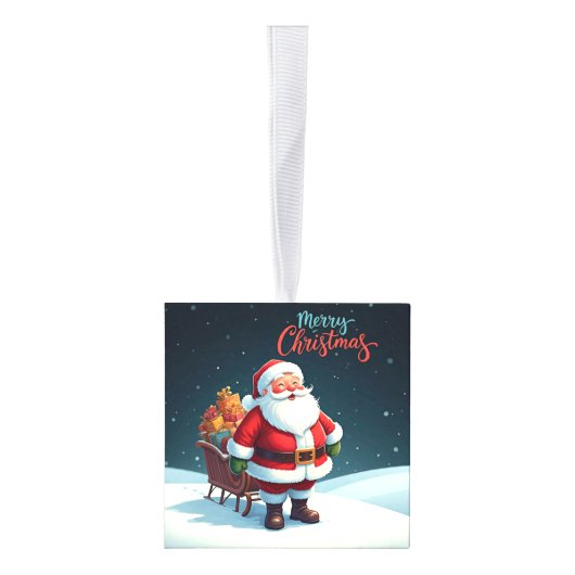 Vrolijk kerstfeest decoratie (Rechts)