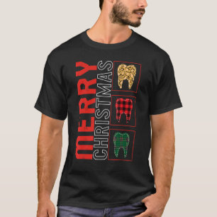 Vrolijk kerstfeest Dental Hygiene Dentist Tooth Do T-shirt