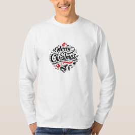 "Vrolijk kerstfeest design" T-shirt