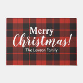 Vrolijk kerstfeest deurmat (Voorkant)