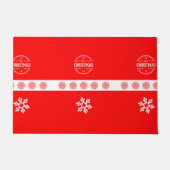 Vrolijk kerstfeest deurmat (Voorkant)